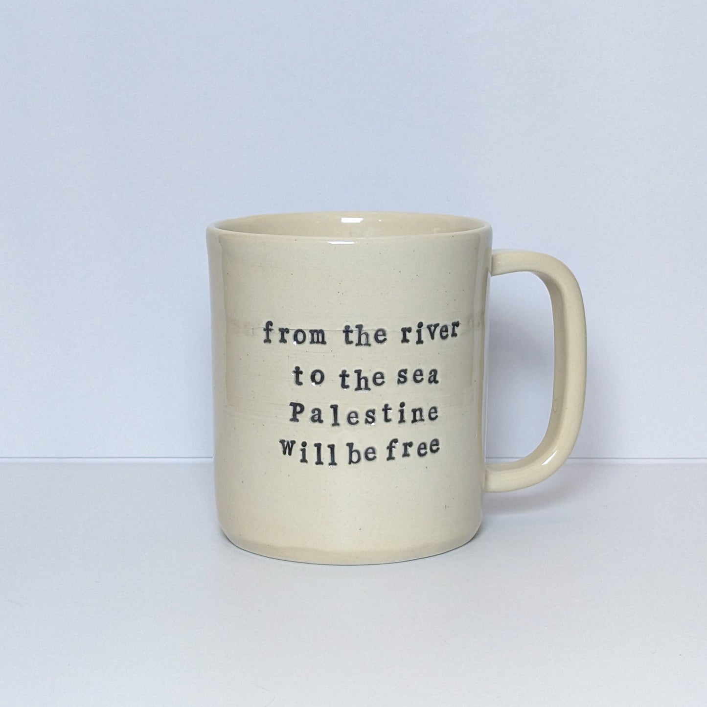 Mug: Palestine Flag Heart