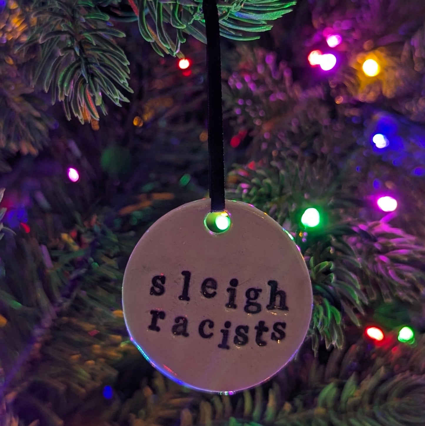 Ornament: Sleigh Racists
