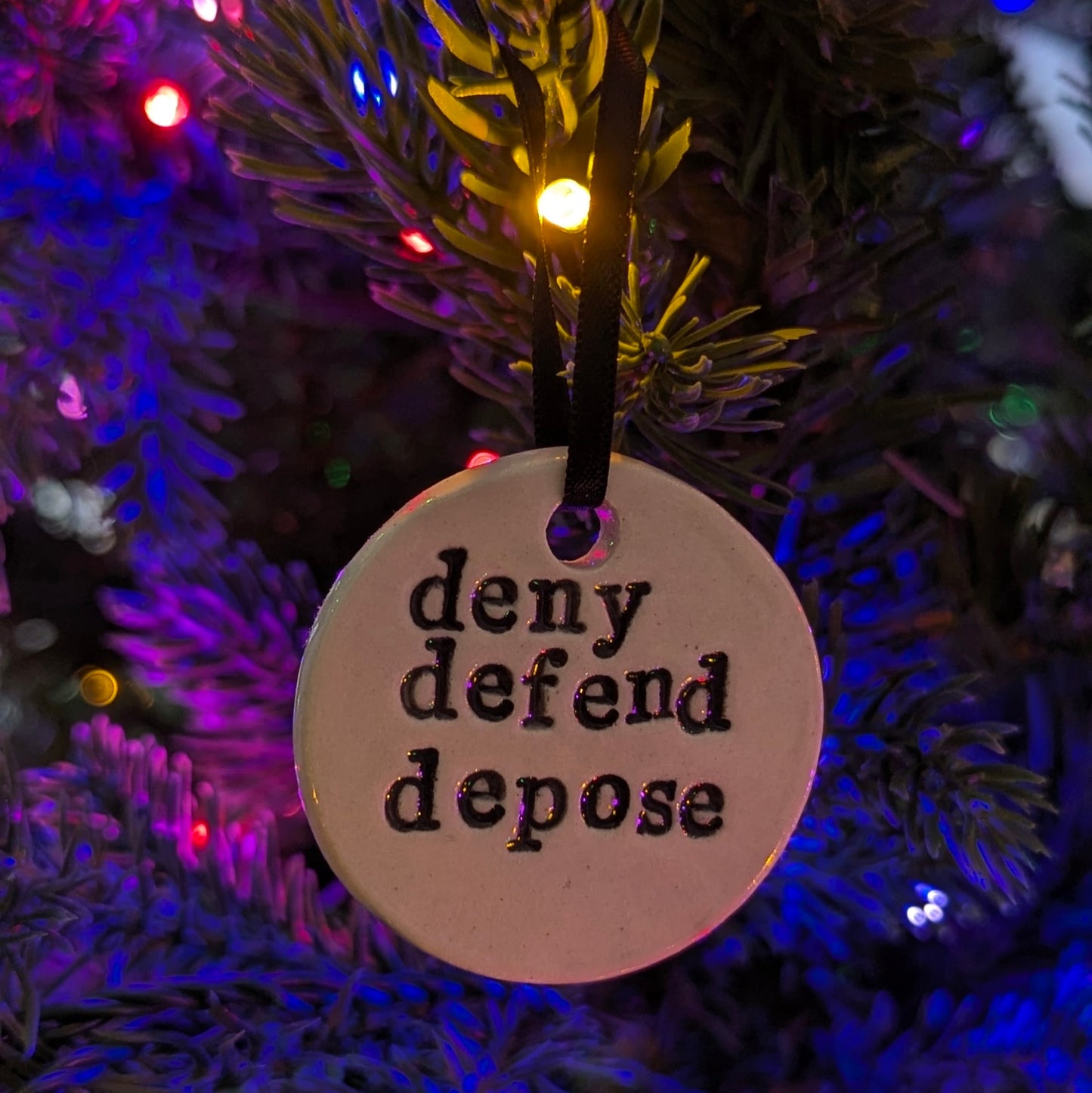 Ornament: Deny, Defend, Depose