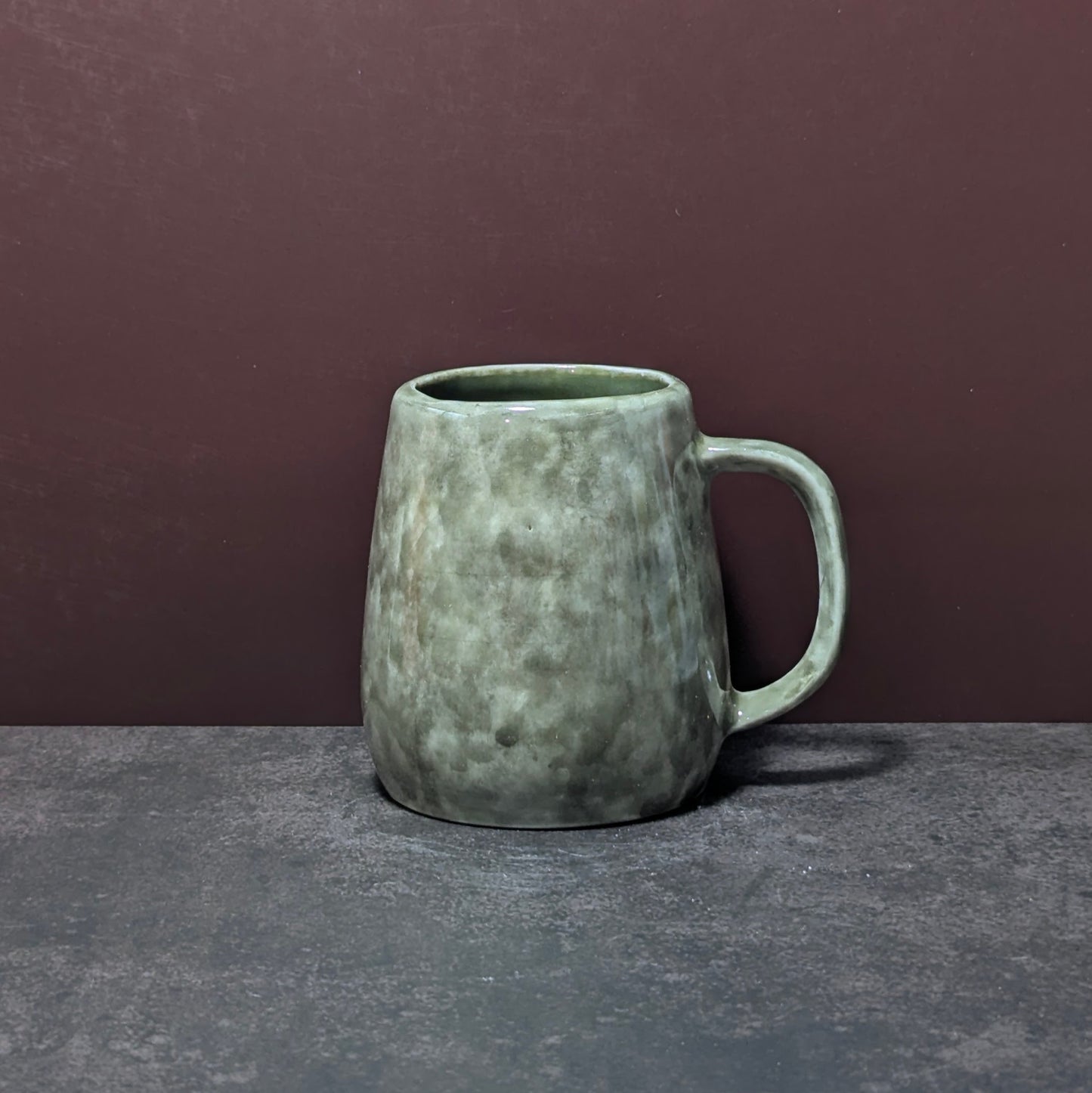 Mug: It's OK To Punch Nazis! (Green Grunge)