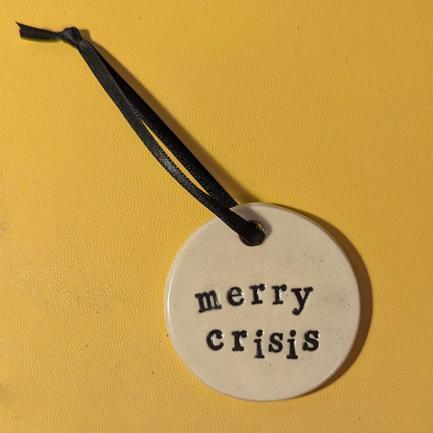 Ornament: Merry Crisis