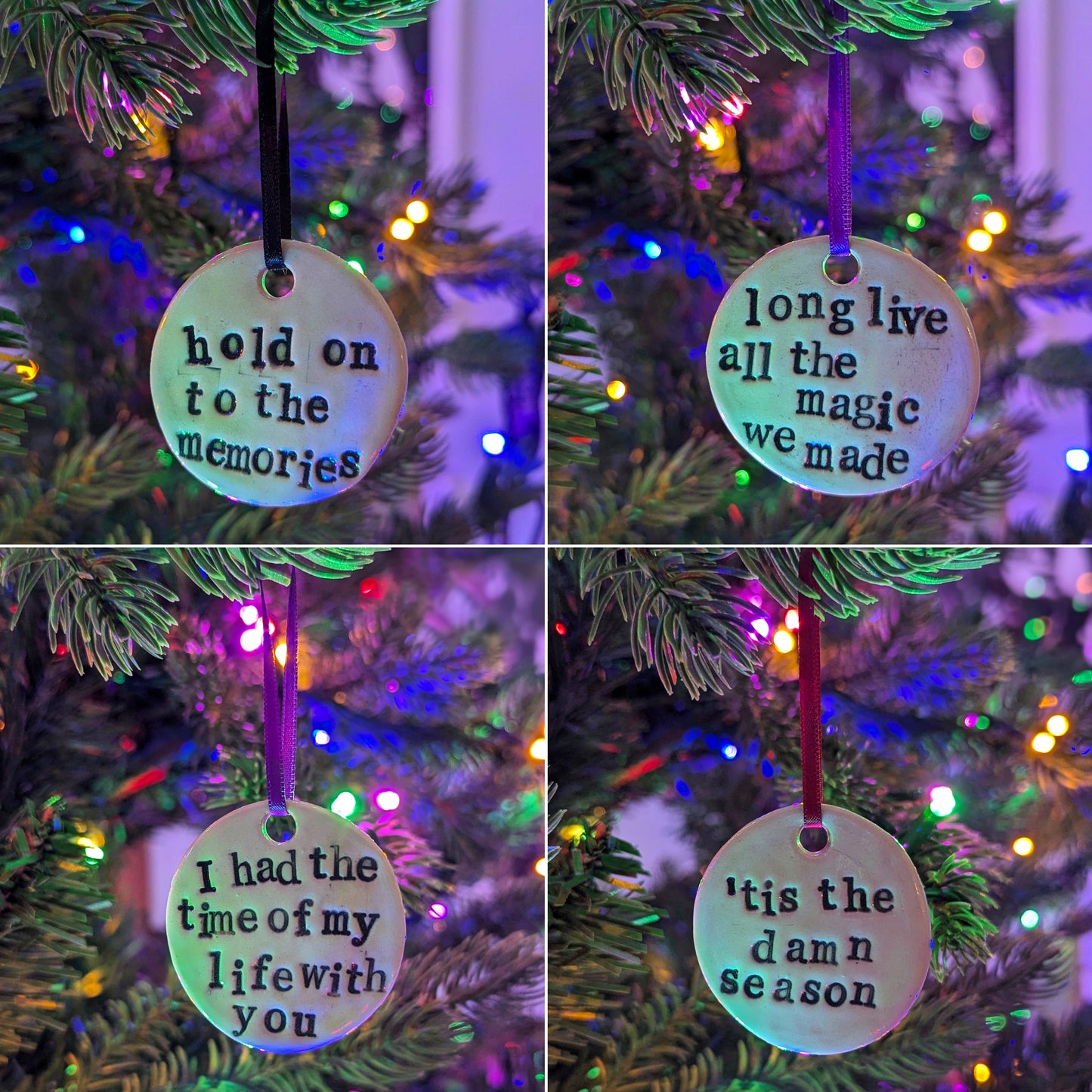 Ornament 4 Pack: Swiftie
