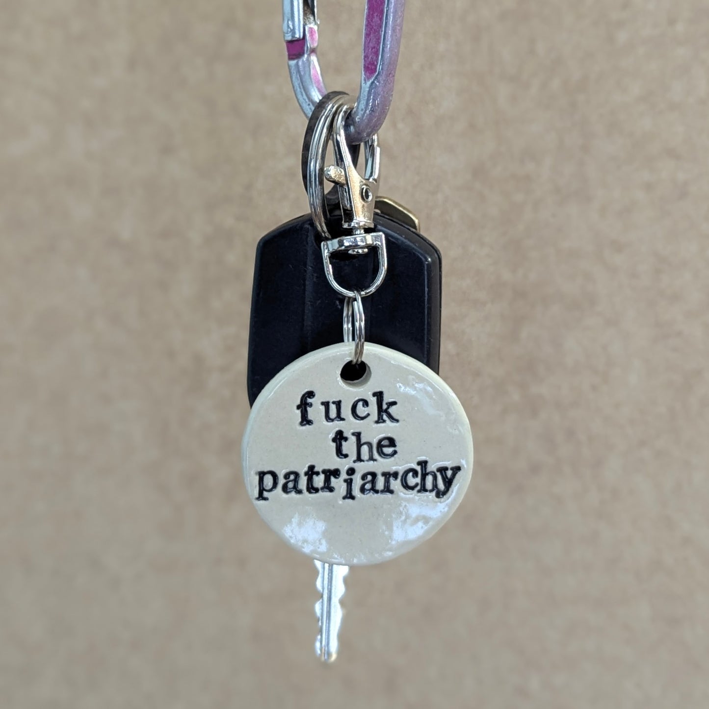 Ornament: Fuck The Patriarchy (with keychain conversion kit!)