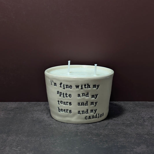 Candle: Closure (Vanilla Sugar, two wick, soy)