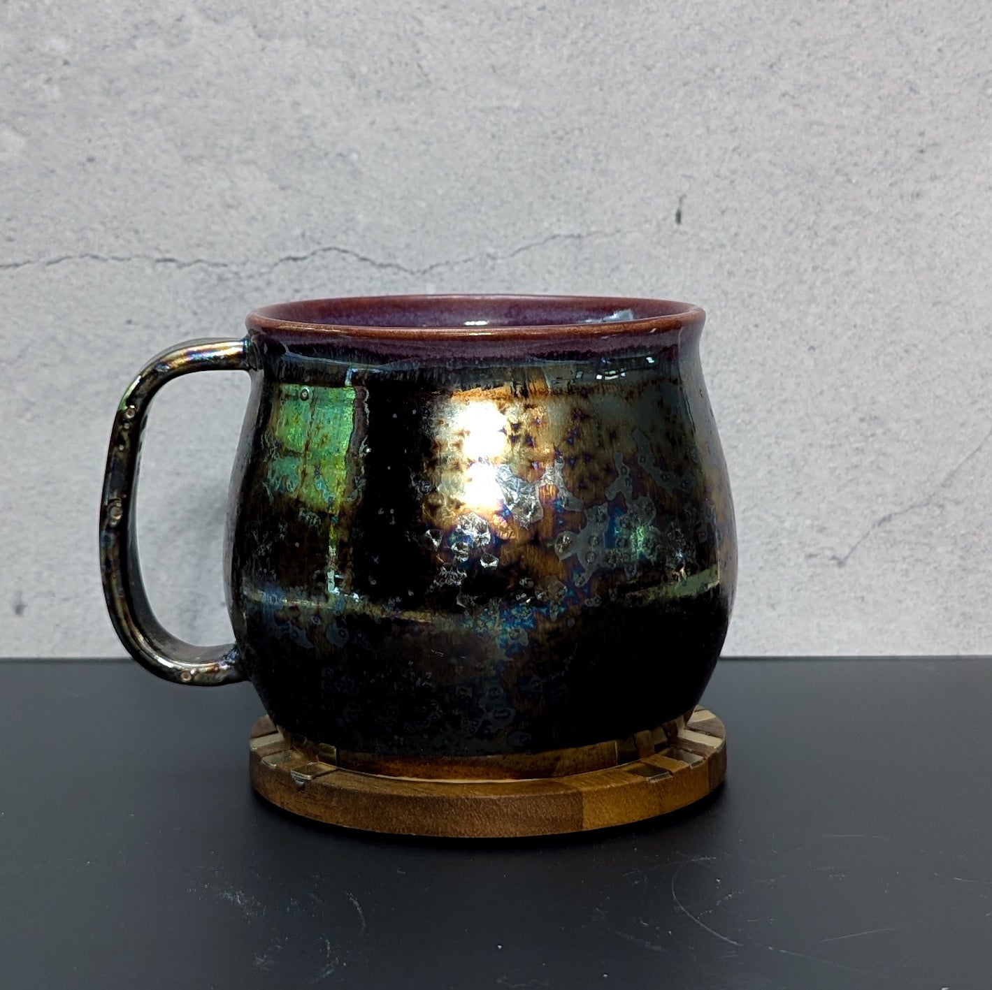 Mug: Crystallized Oil Spot