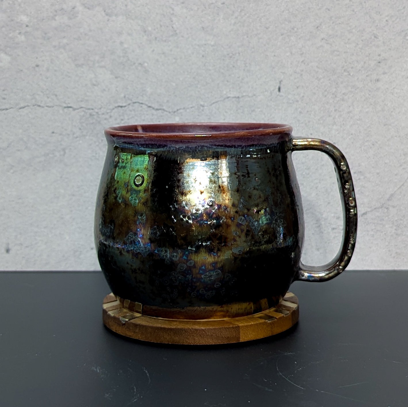 Mug: Crystallized Oil Spot