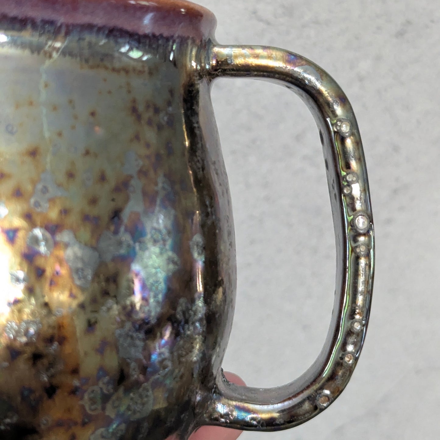 Mug: Crystallized Oil Spot