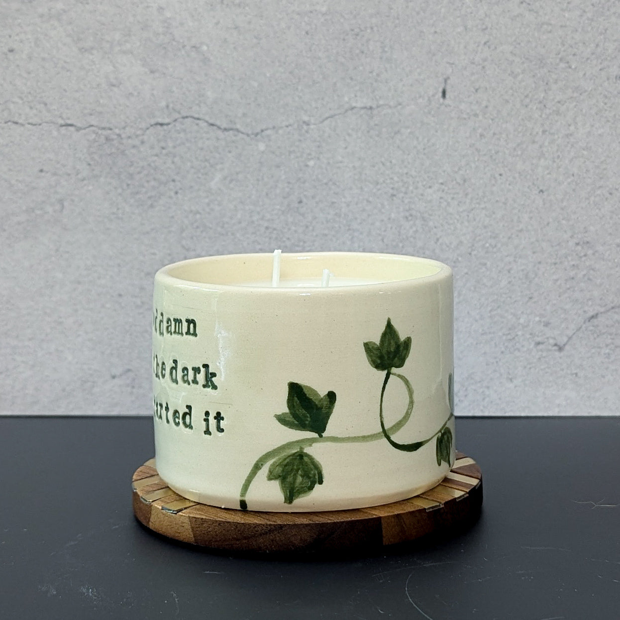 Candle: Ivy (Vanilla Sugar, two wick, soy)