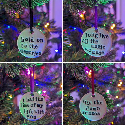 Ornament 4 Pack: Swiftie