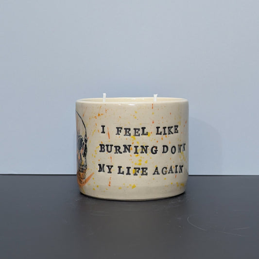 Candle: Brave Faces, Everyone (vanilla sugar, two wick, soy)